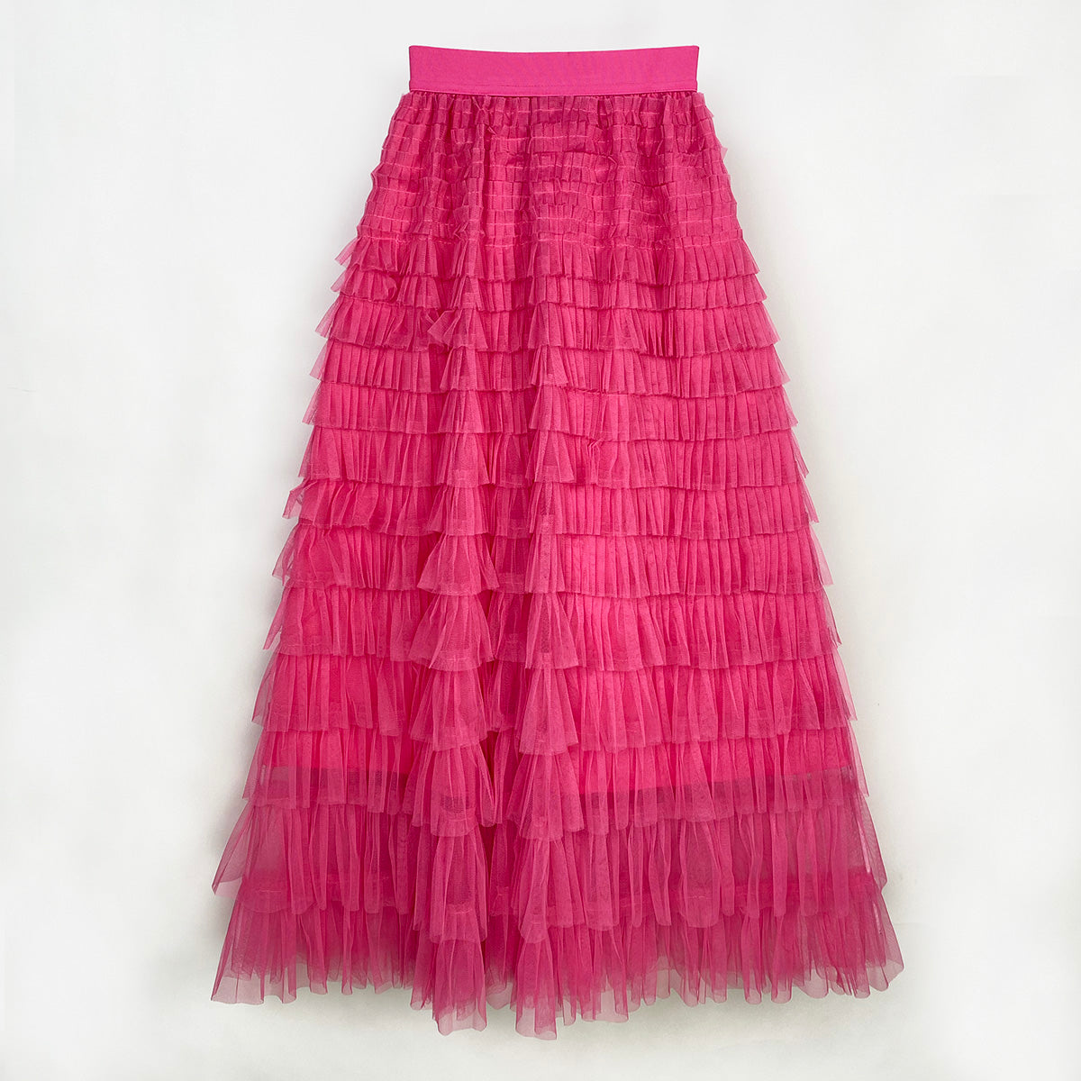 Let's Party Ruffles Maxi Skirt