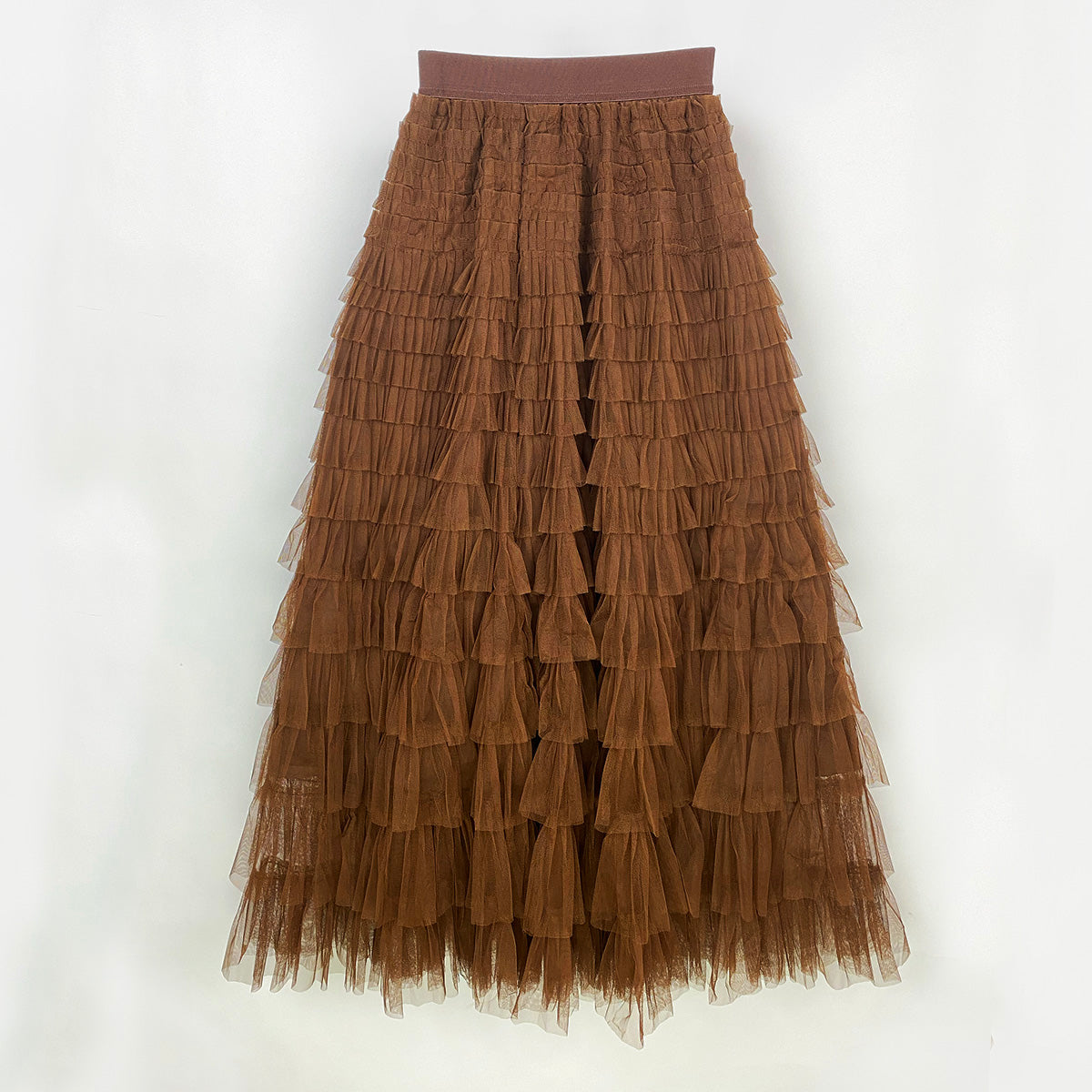 Let's Party Ruffles Maxi Skirt