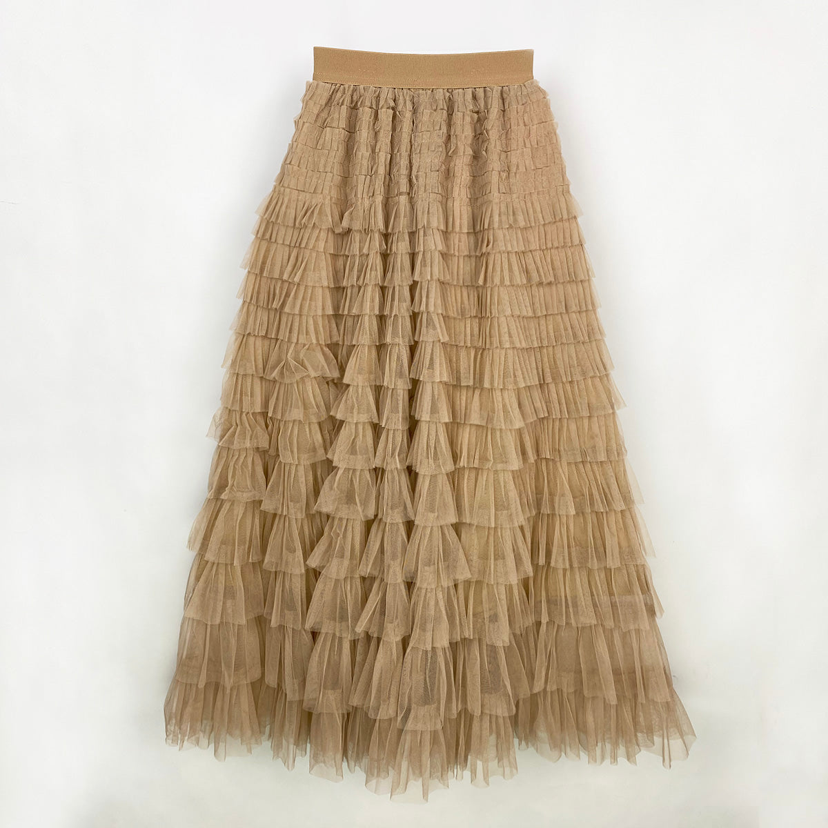 Let's Party Ruffles Maxi Skirt