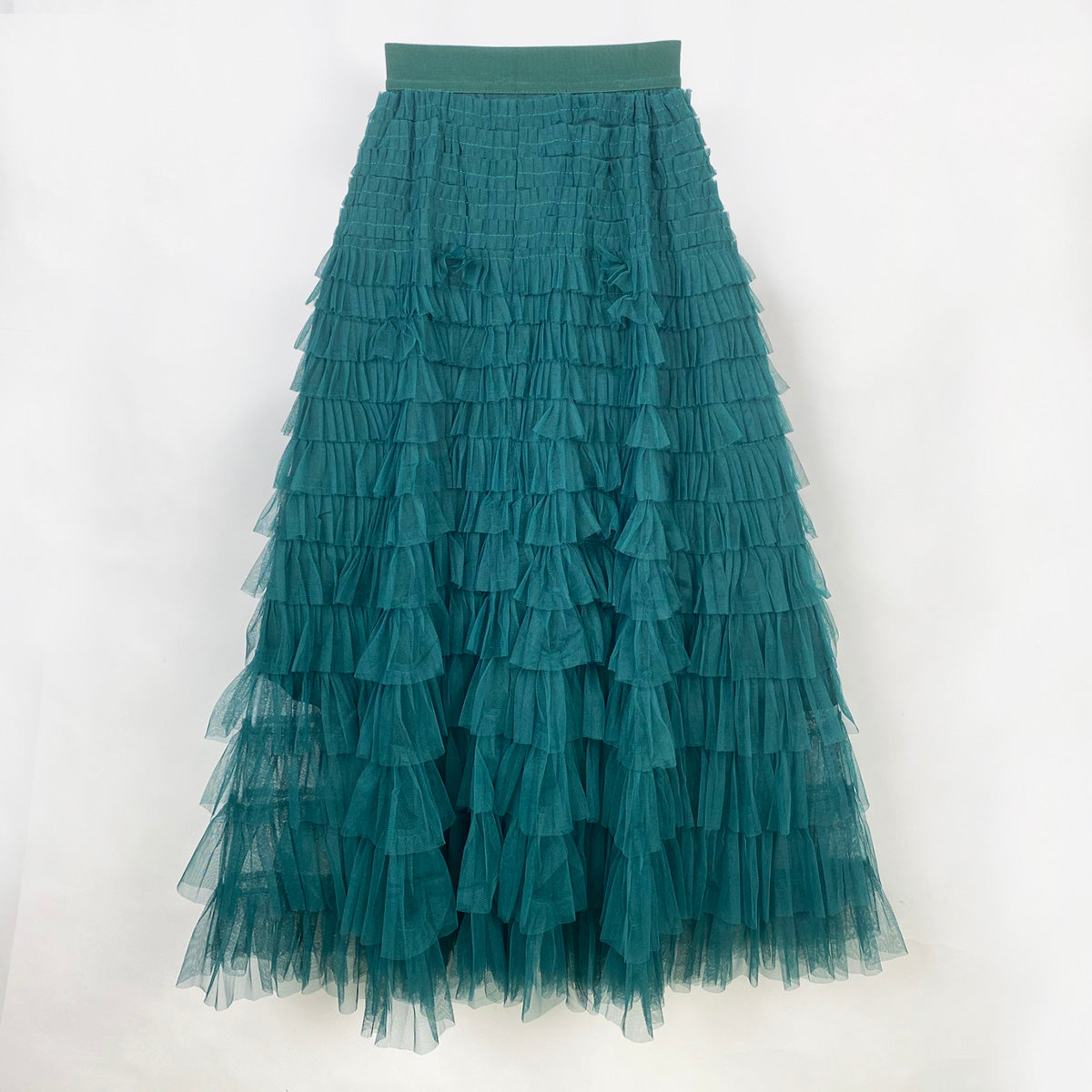 Let's Party Ruffles Maxi Skirt