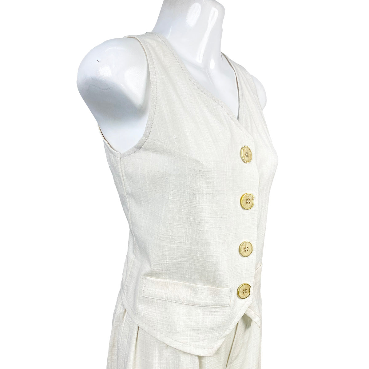 Organic Linen Dianne Vest and Pants