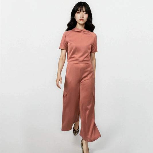 Willow Raglan Hoodie Tee and Cargo Pants Set