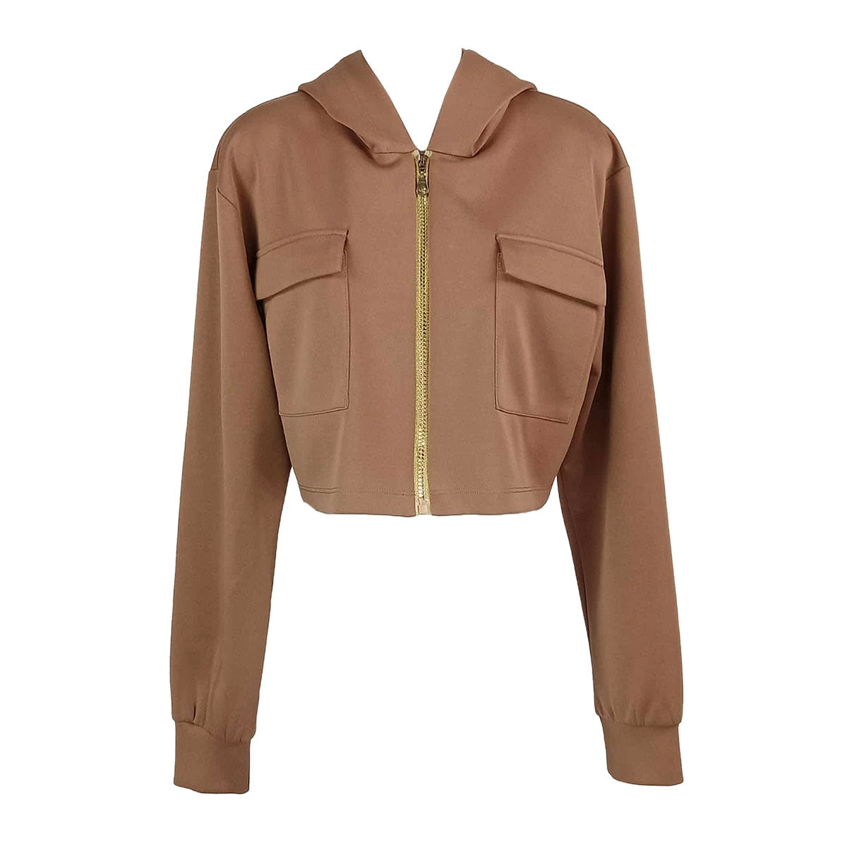 Avery Cargo hoodie Neoprene and Mini Skirt Set