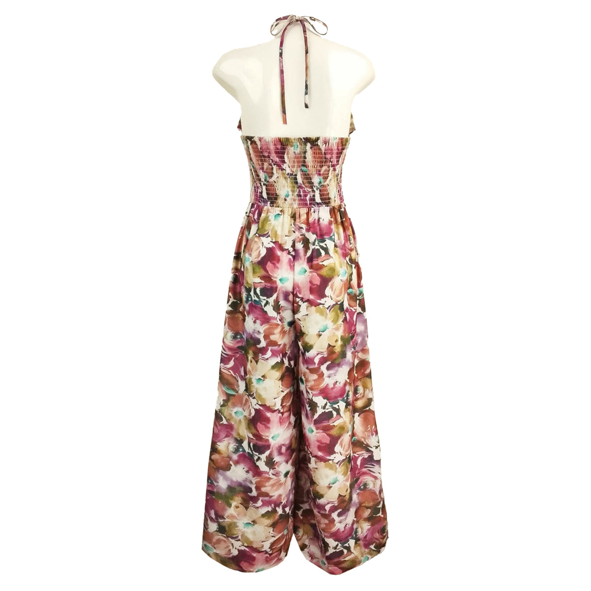Quinn Halter Ruffles Jumpsuit