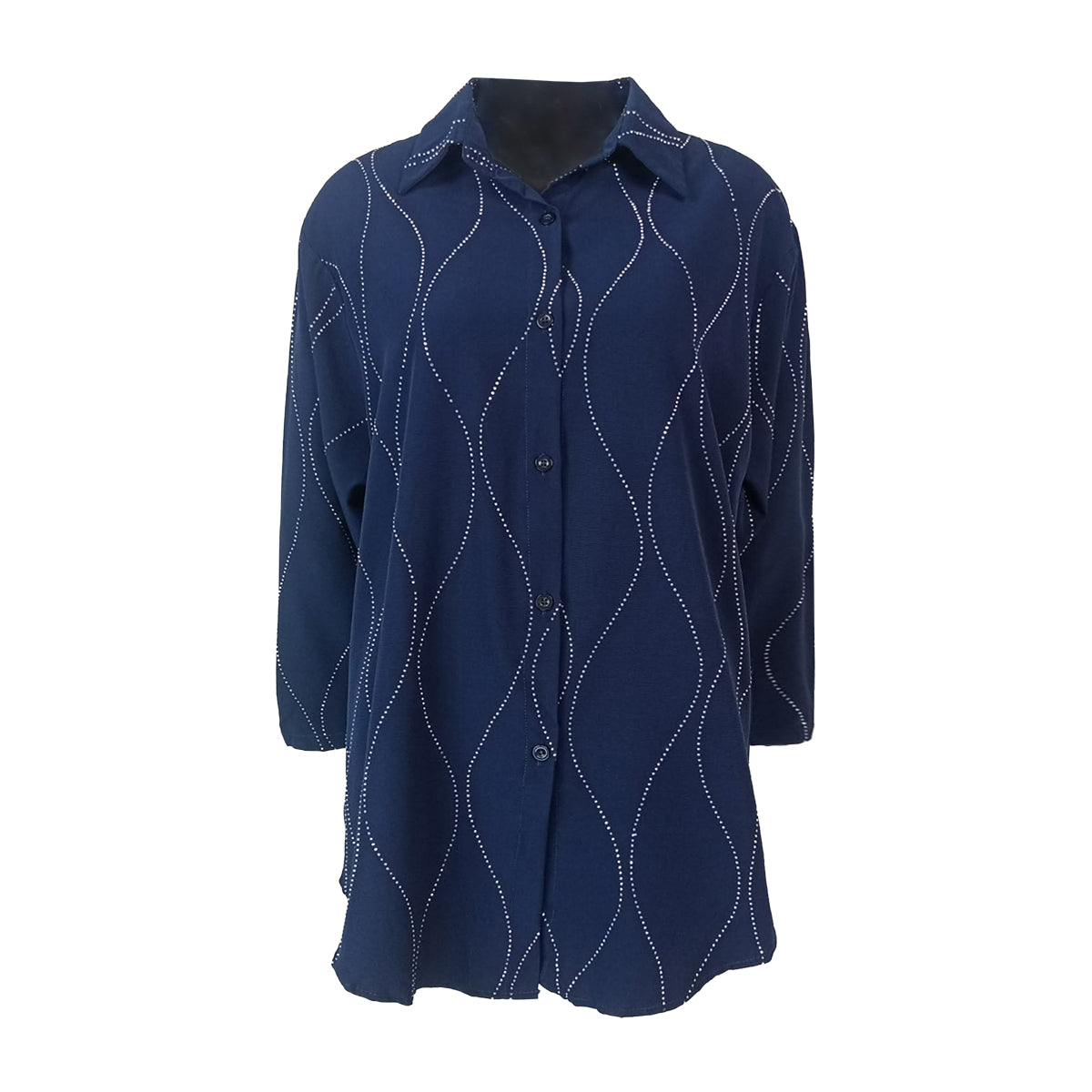 Fancy Resort Long Sleeves Polo and Pants - Bling Waves