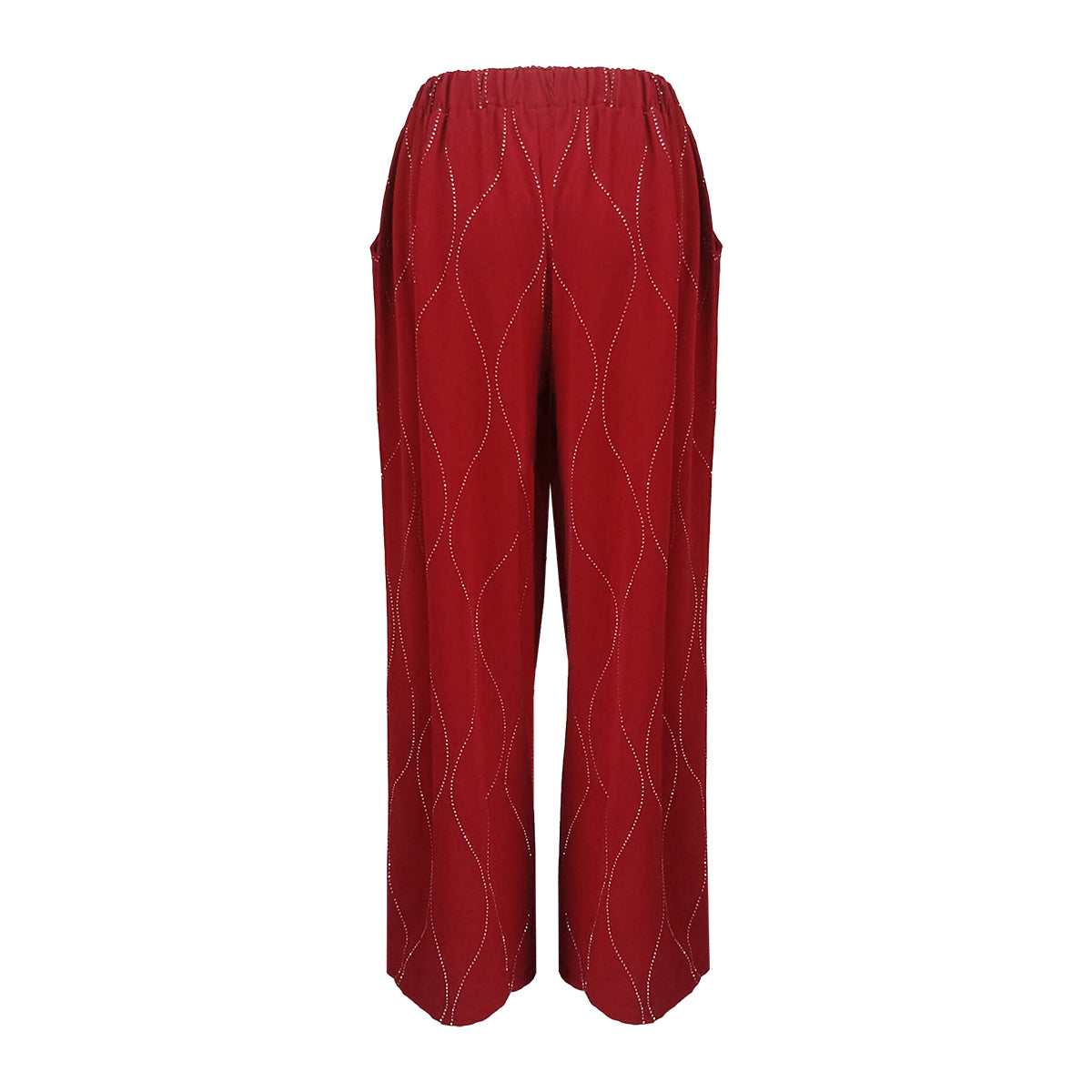 Fancy Resort Long Sleeves Polo and Pants - Bling Waves