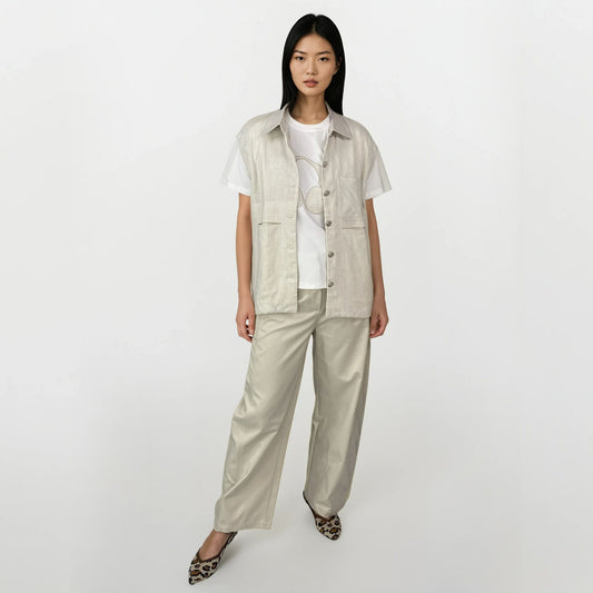 Girl Boss Traveller 3 pc Set Pants Vest and Shirt