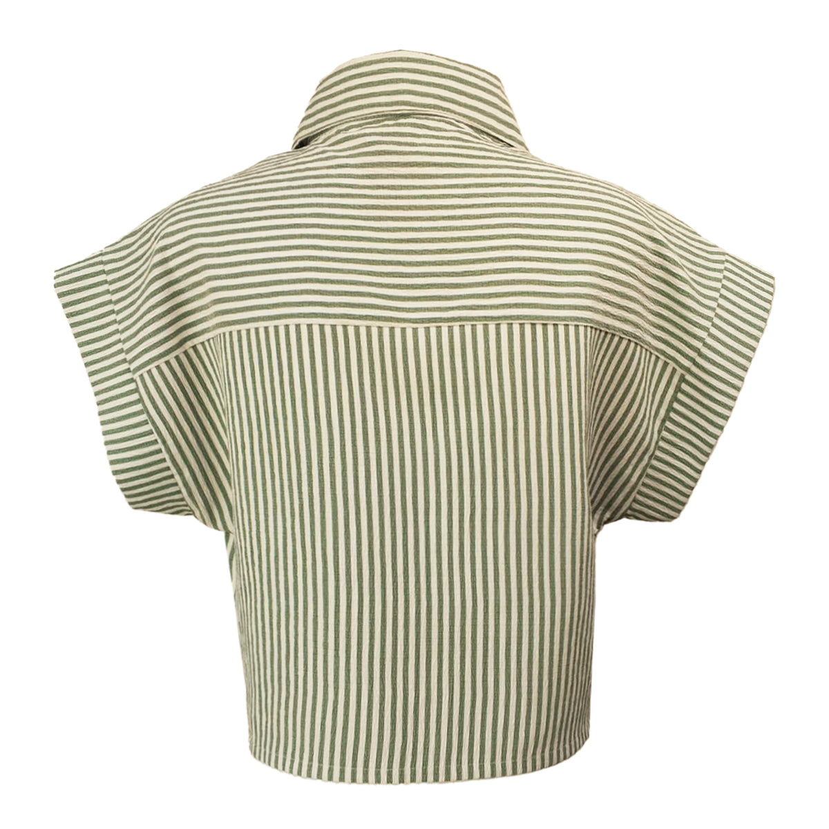 Lovely Stripes Extended Polo and Skirt Set