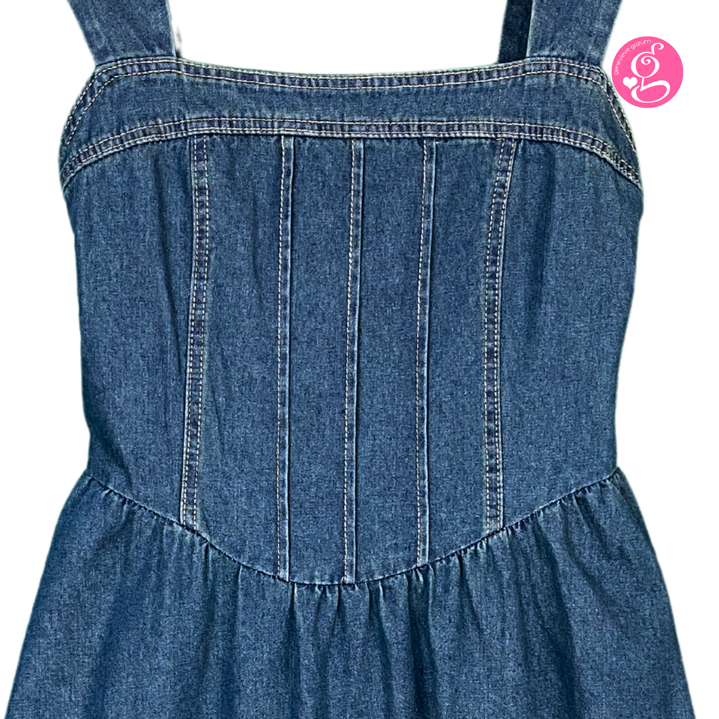 Sweet Denim Dress Precious Corset