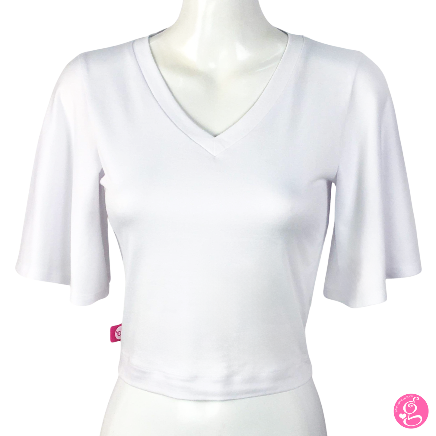 Lulu Classic Tee V-Neck Plain