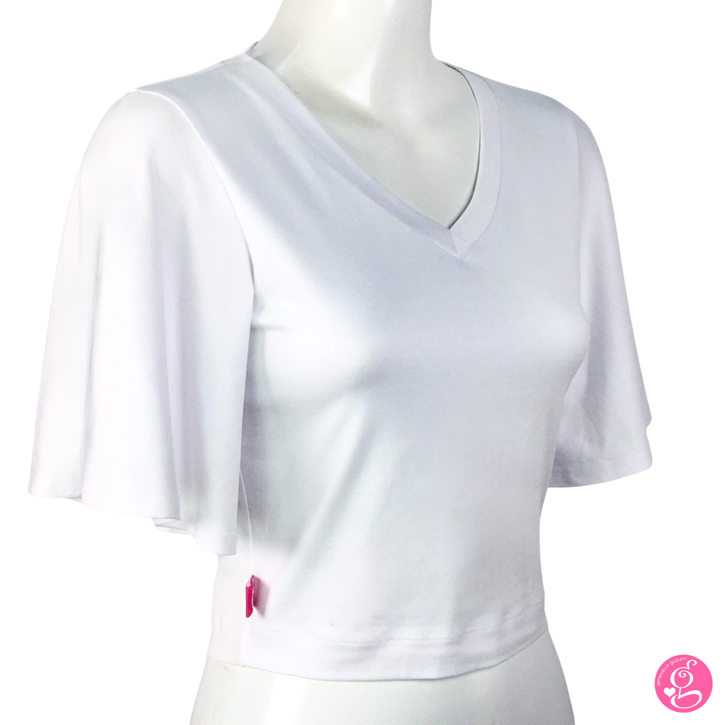 Lulu Classic Tee V-Neck Plain