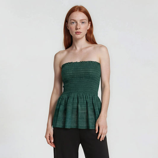 Janice Tunic Tube with Peplum