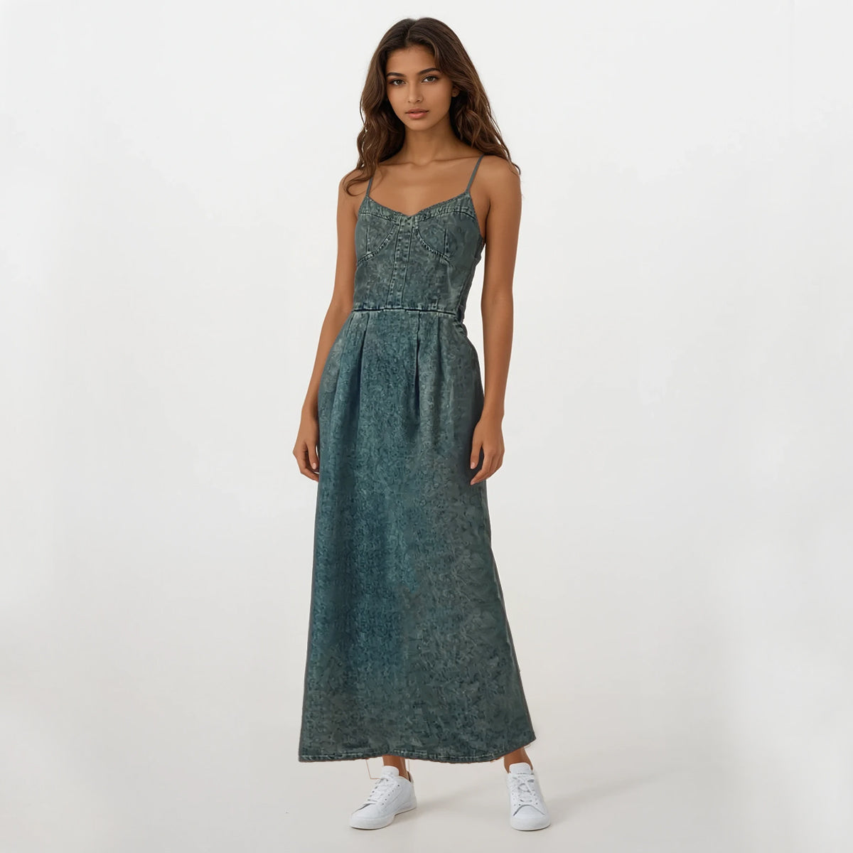 Sweet Denim Dress Sweetheart