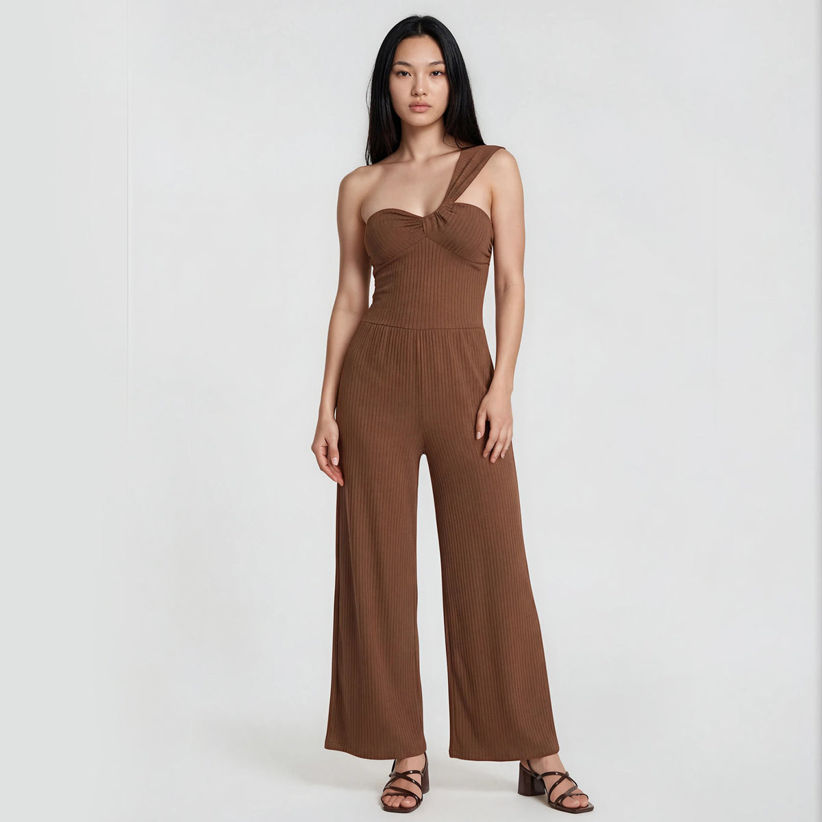 Aliah One Shoulder Jumpsuit