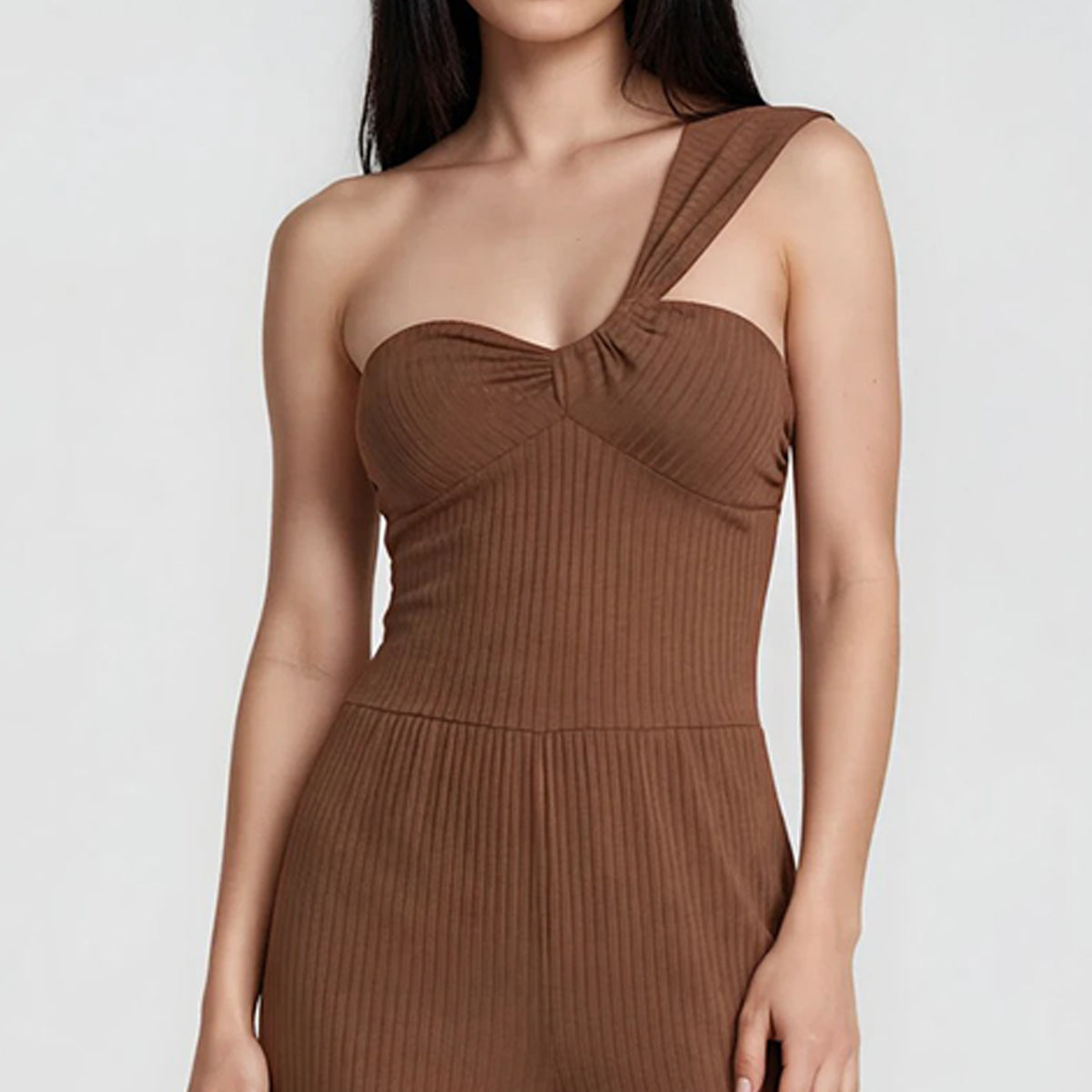 Aliah One Shoulder Jumpsuit