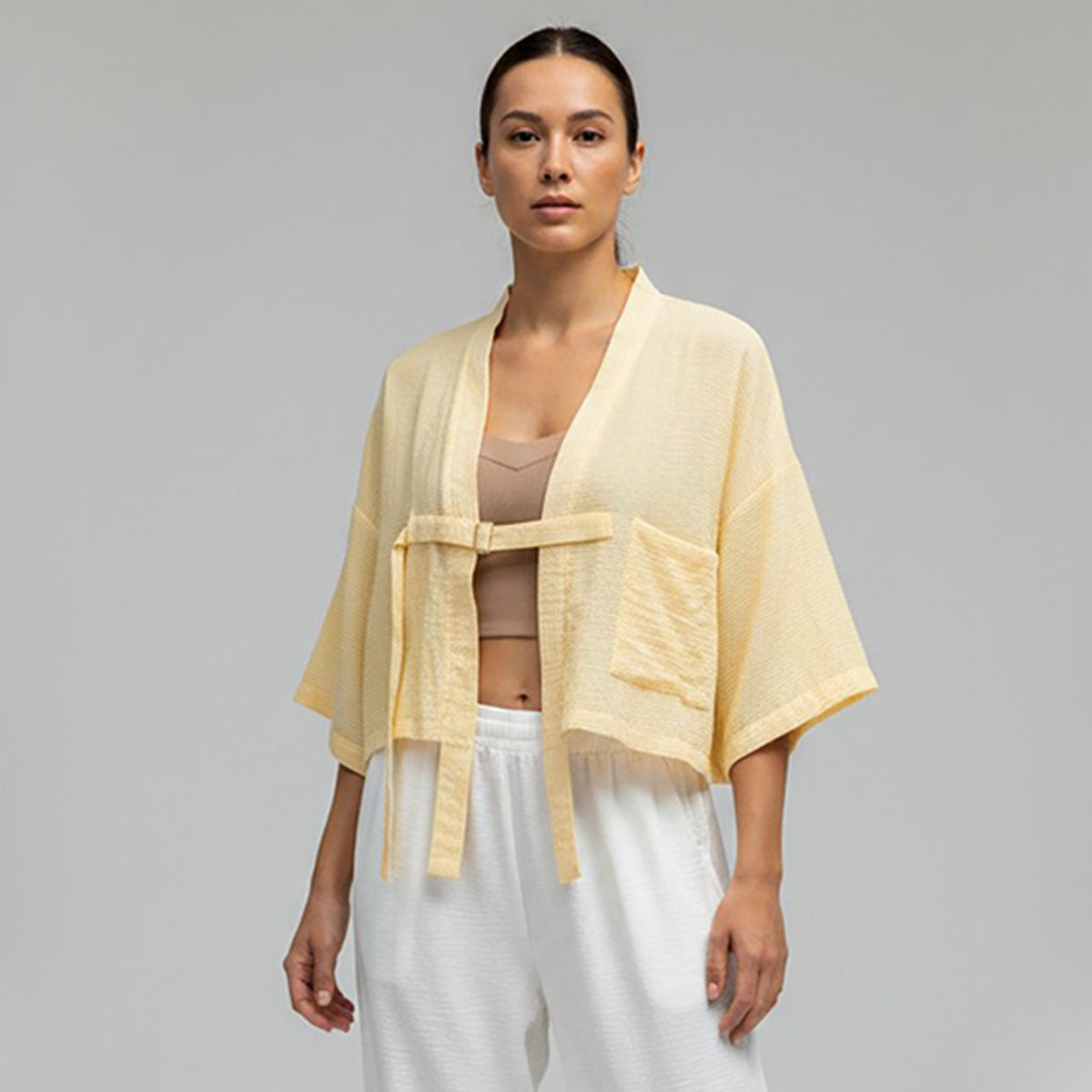 Kaoru Kimono Jacket Candy Stripes