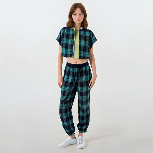Vivien Checkered Set
