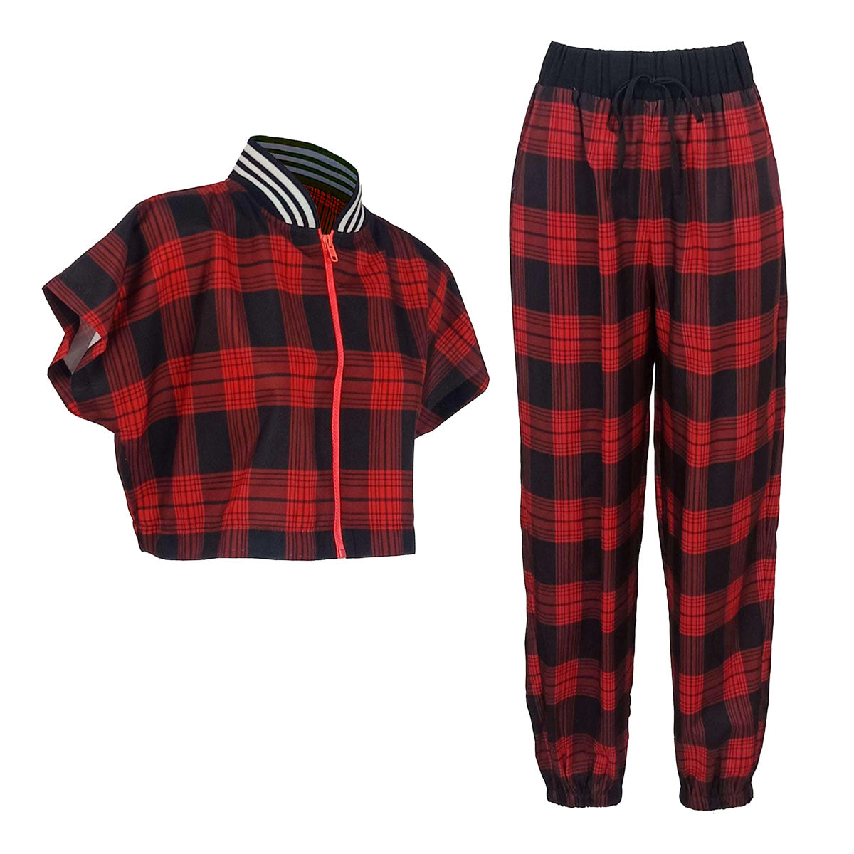Vivien Checkered Set