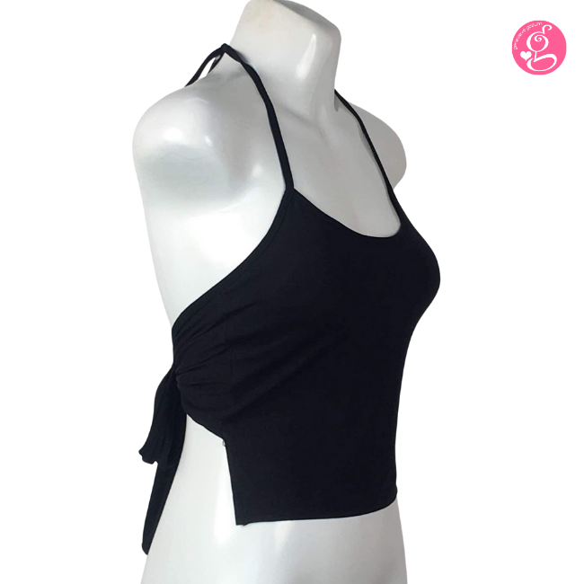 Ria All Glory Backless Tank Top with Built In Bust Pads