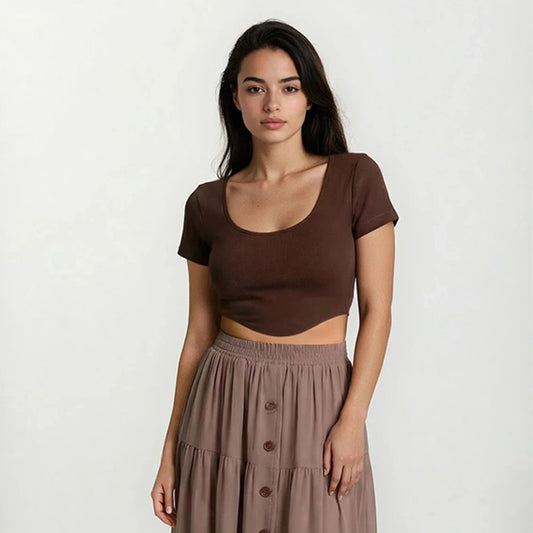Selena Deep Square with Yoke Bottom Top