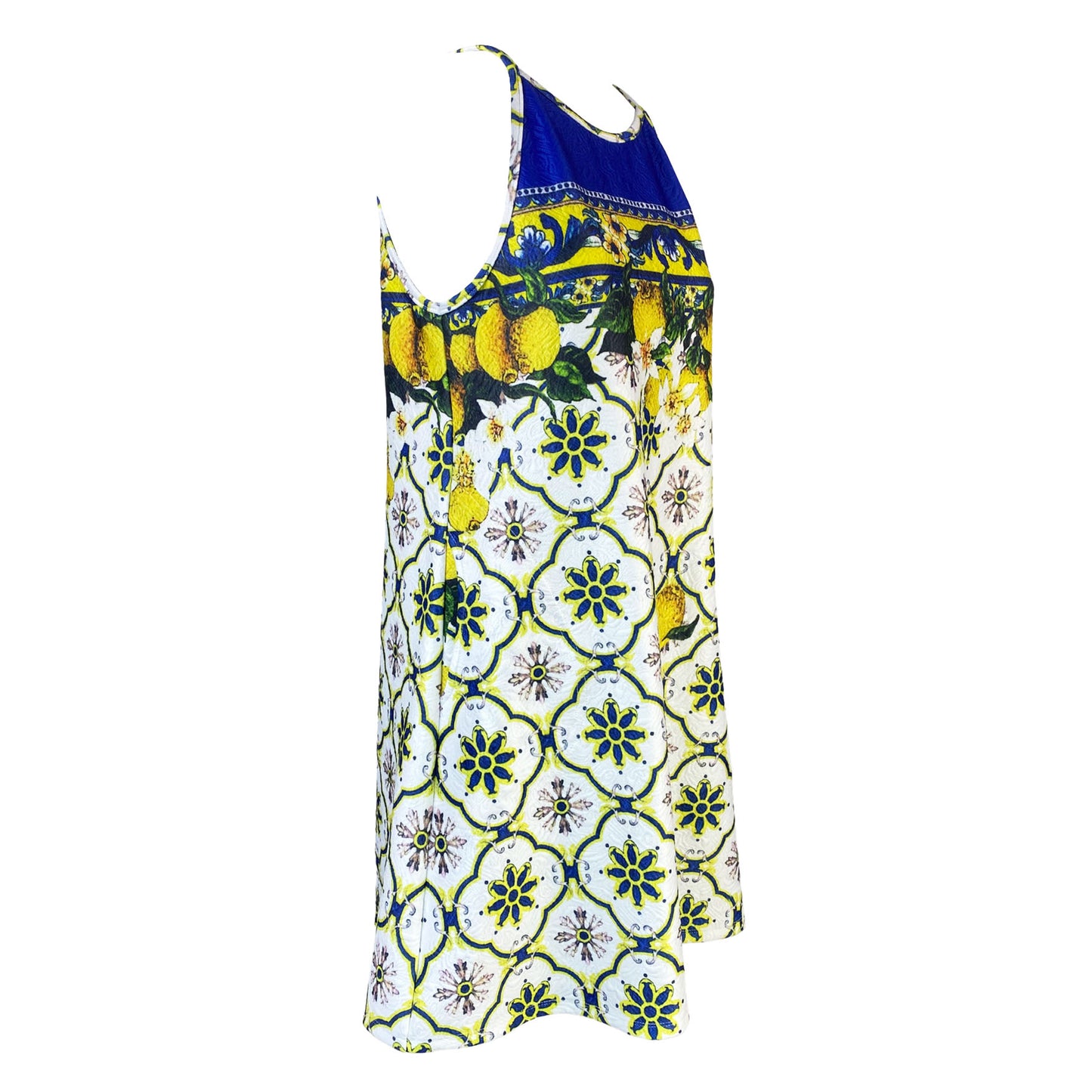 Ariana G Print Freedom Halter Dress