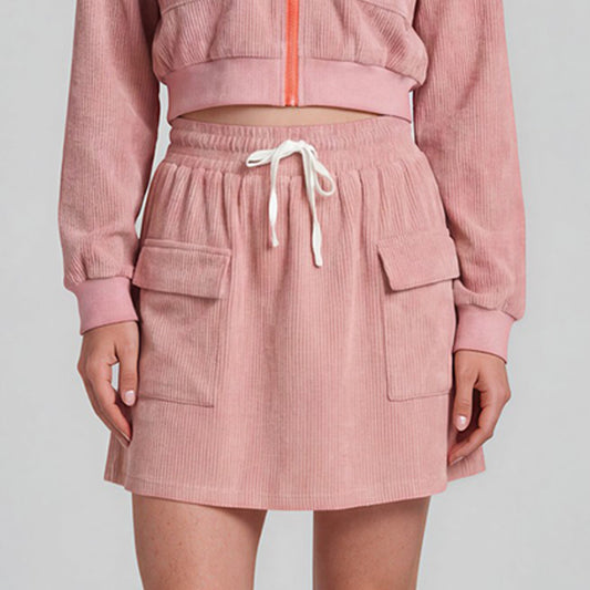 Avery Cargo Mini Skirt Corduroy