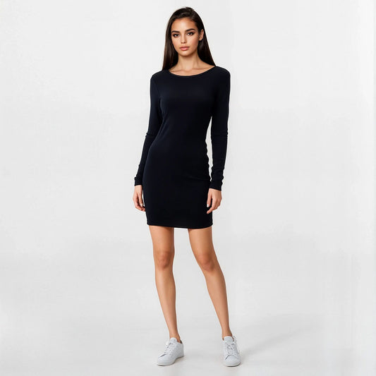 Dawn Backless Knee Length Dress