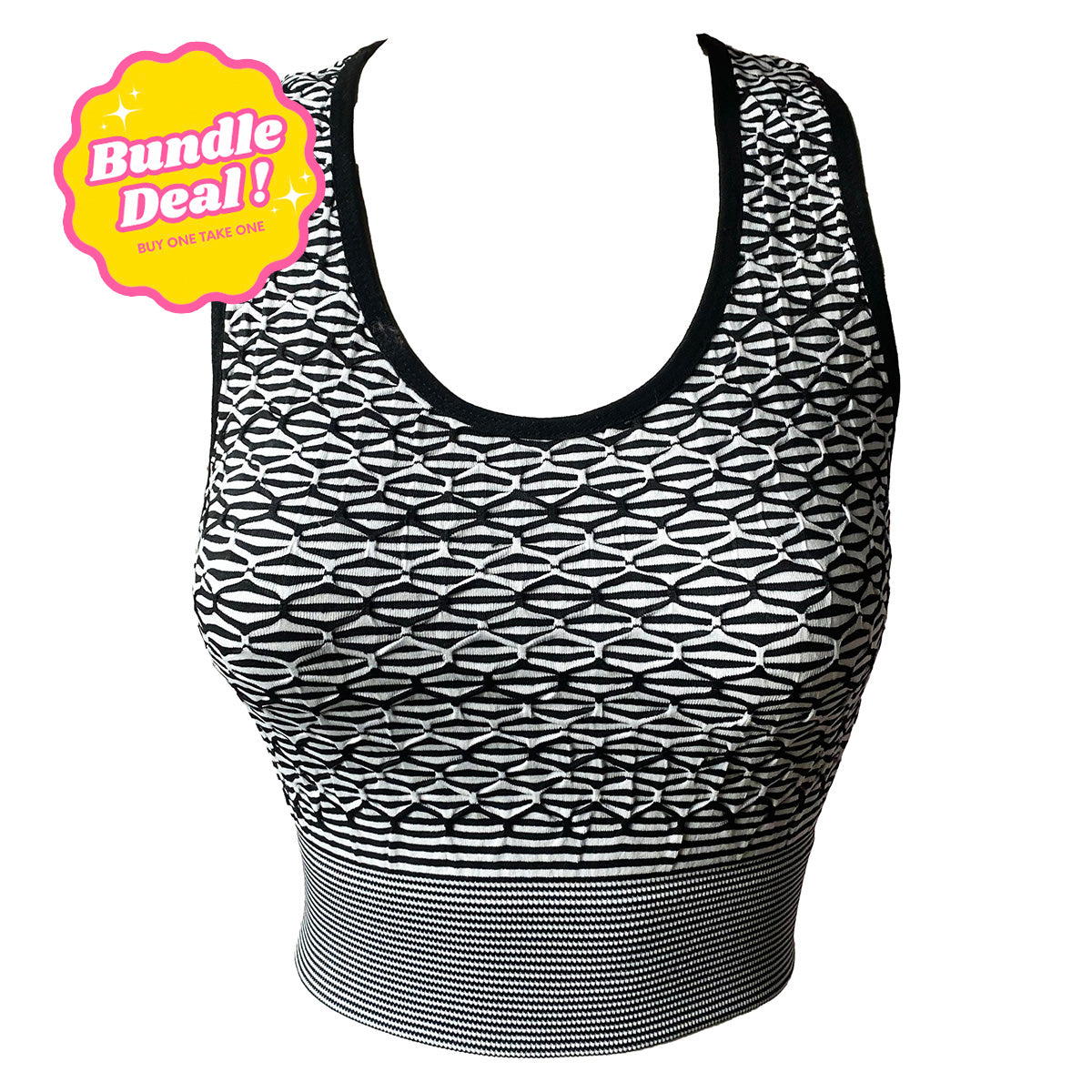 Y Workout Slimming Waffle Halter Racerback Tank Top 2 for 200