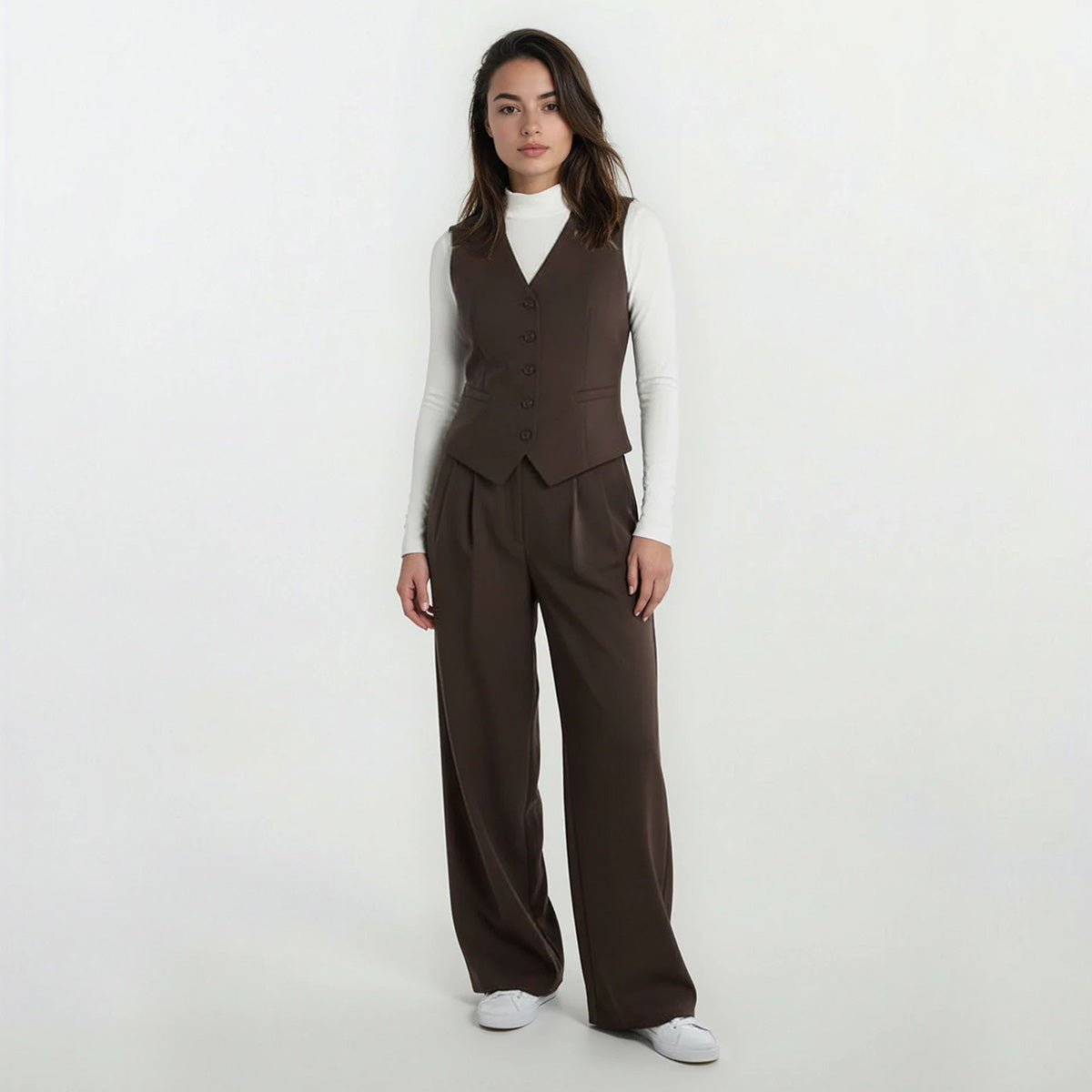 Girl Boss Classic Vest and Pants Set