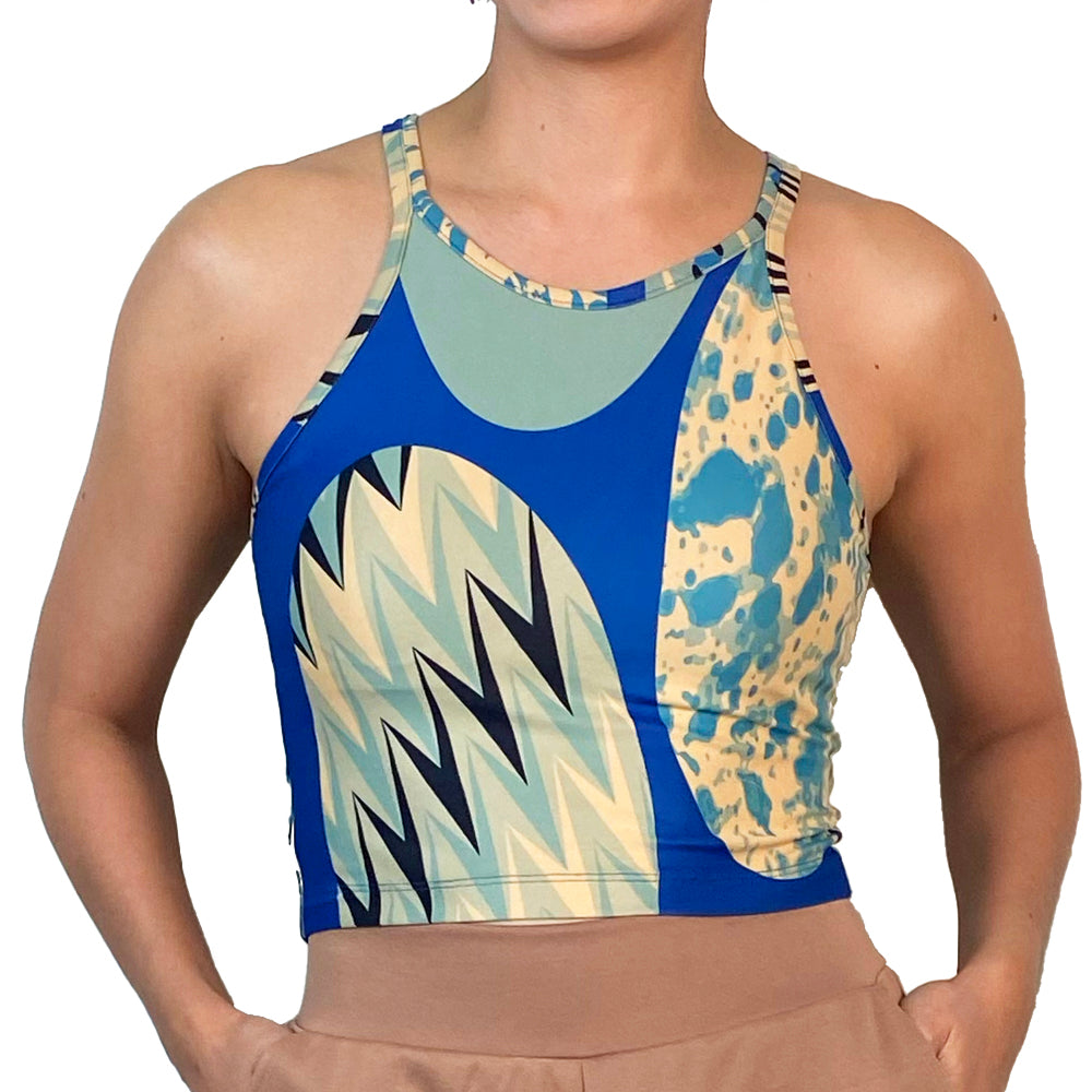 Vieve Marshmallow Tank Top with Bust Pads