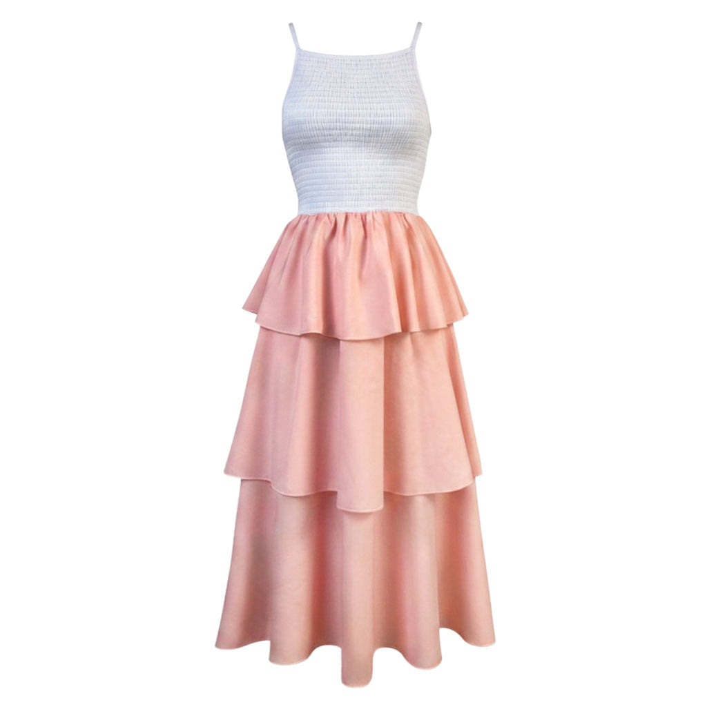 Senorita Halter Smocking Dress