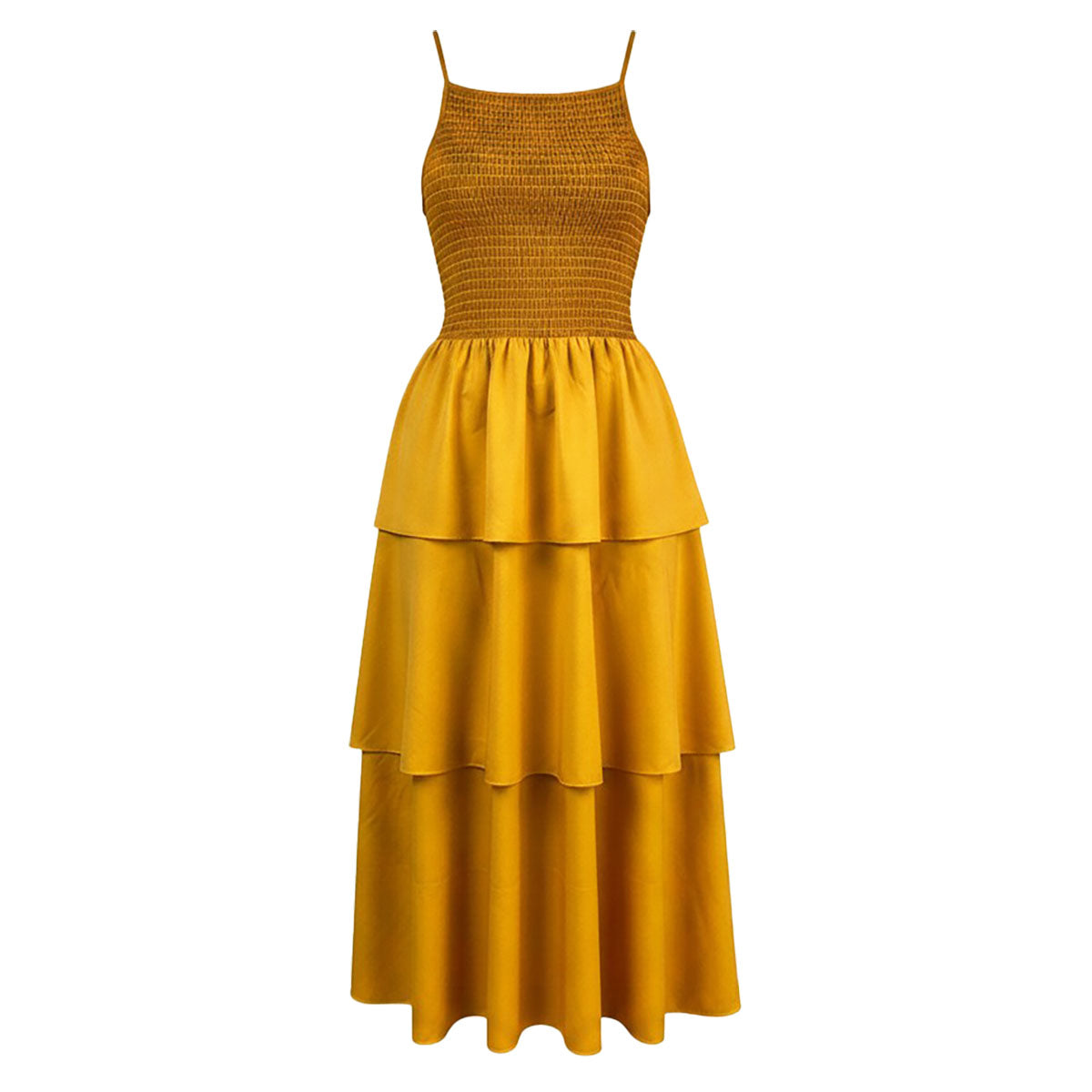 Senorita Halter Smocking Dress