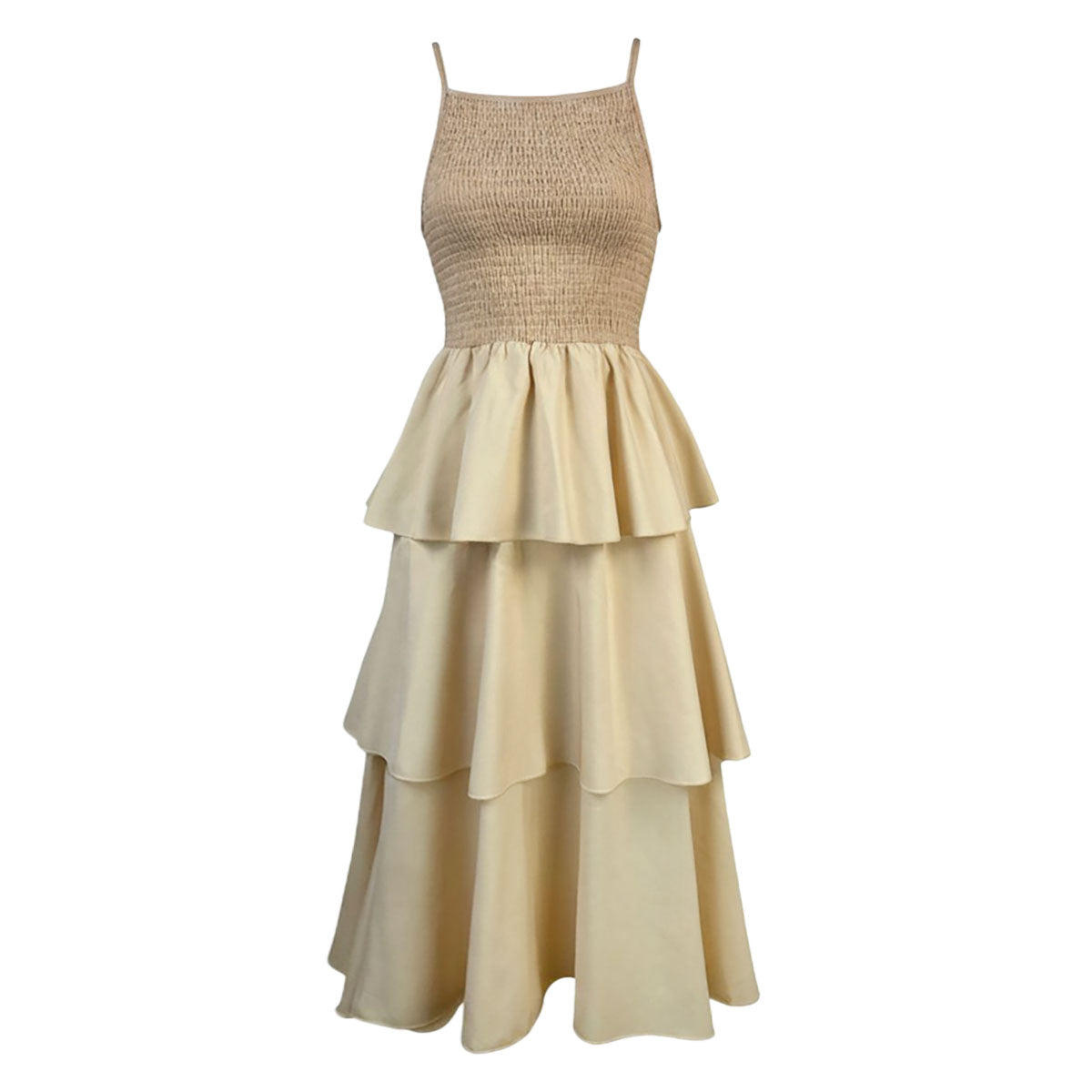 Senorita Halter Smocking Dress