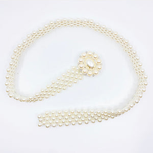 Luxury Pearl Belts