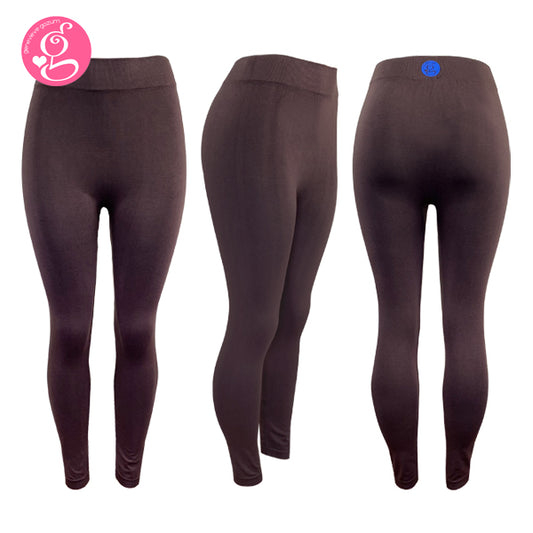 Marshmallow Seamless Plain Leggings