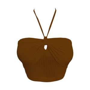 Freya Overlap Sweetheart Spaghetti Top