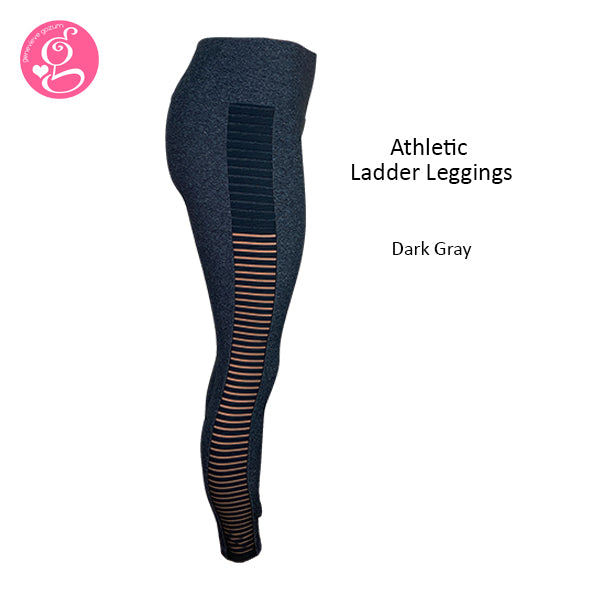 Y Workout A Little Skin On the Side Athletic Leggings High Waist