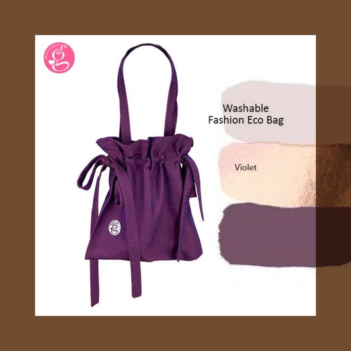 Washable Fashion Eco Bag (satin organza)