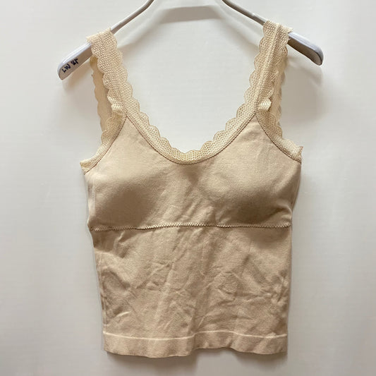 Sexy U Back Camisole with Pads and Lace Trim