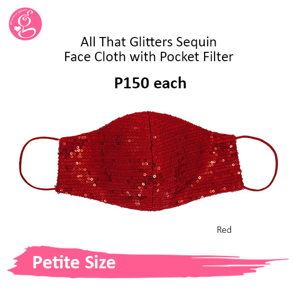 ALL THAT GLITTERS SEQUIN PETITE WITH FILTER POCKET CLOTH by YRYS