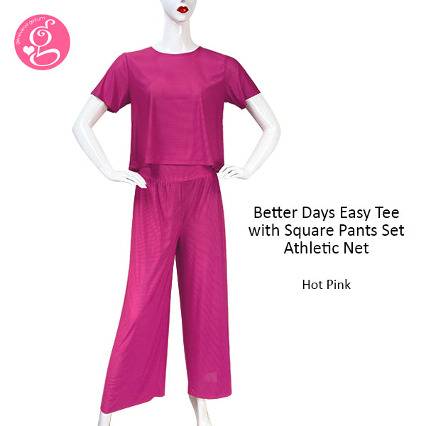 Better Days Easy Tee With Square Pants Set Athletic Net