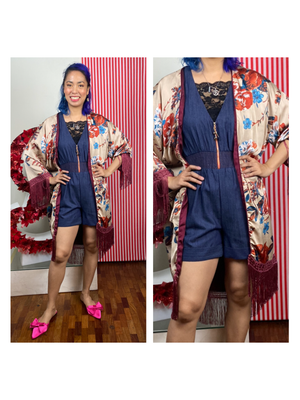 Tassle Cardigan Printed