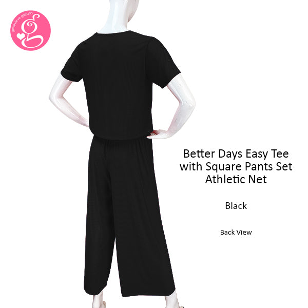 Better Days Easy Tee With Square Pants Set Athletic Net